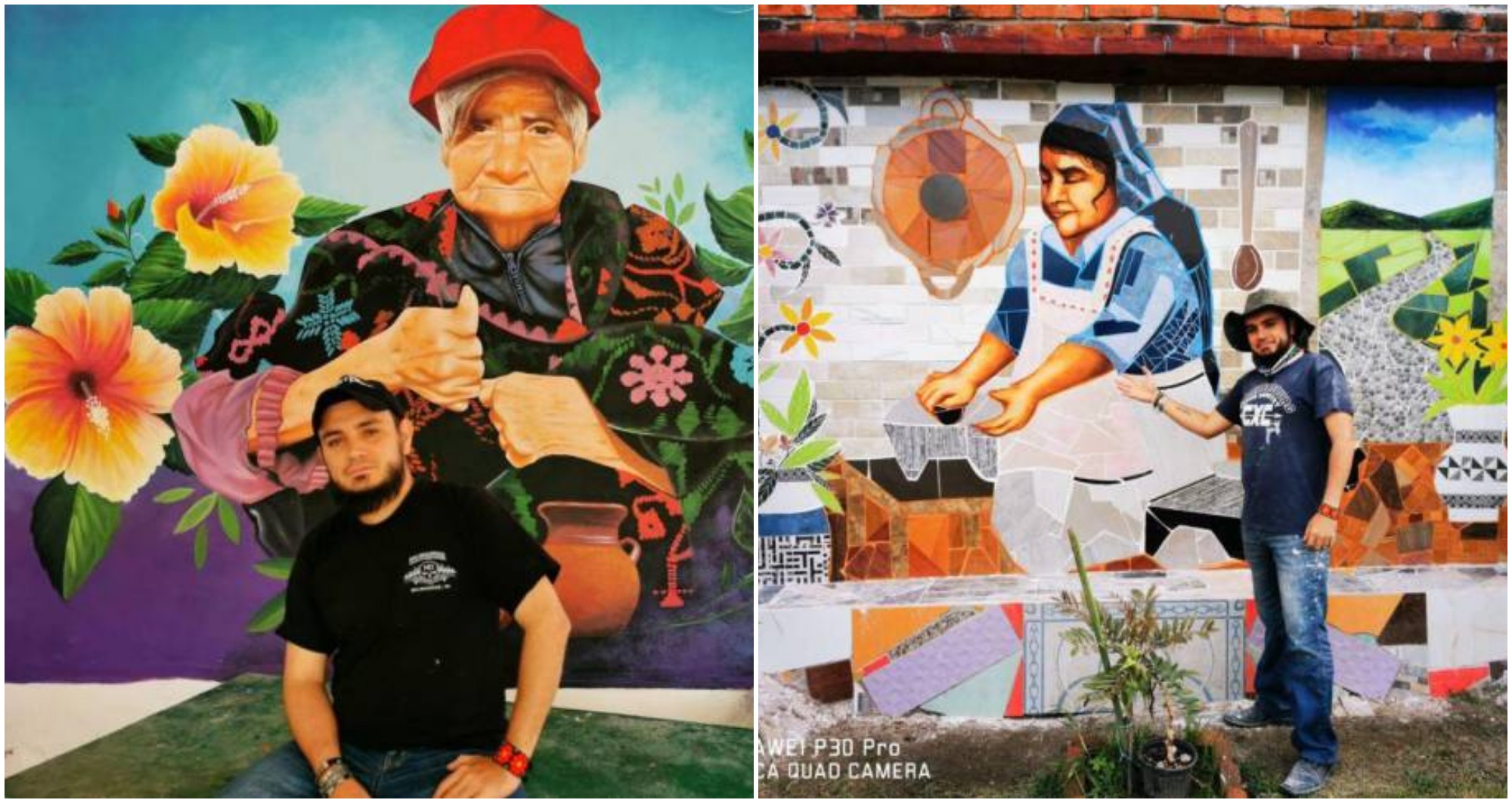 Hondureño participará en encuentro muralista en México y Estados Unidos