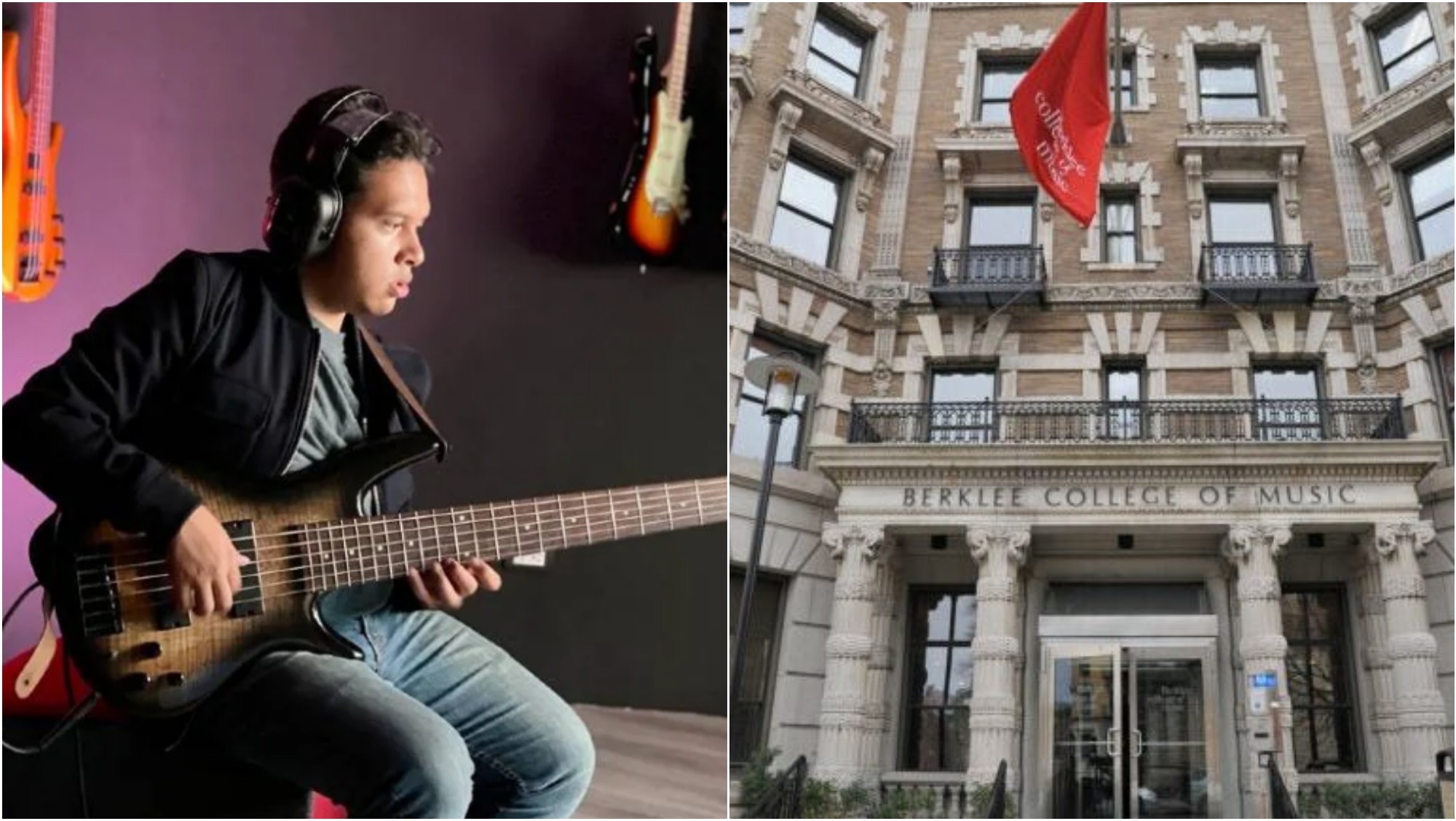 Hondureño obtiene media beca en Berklee y pide apoyo con los gastos