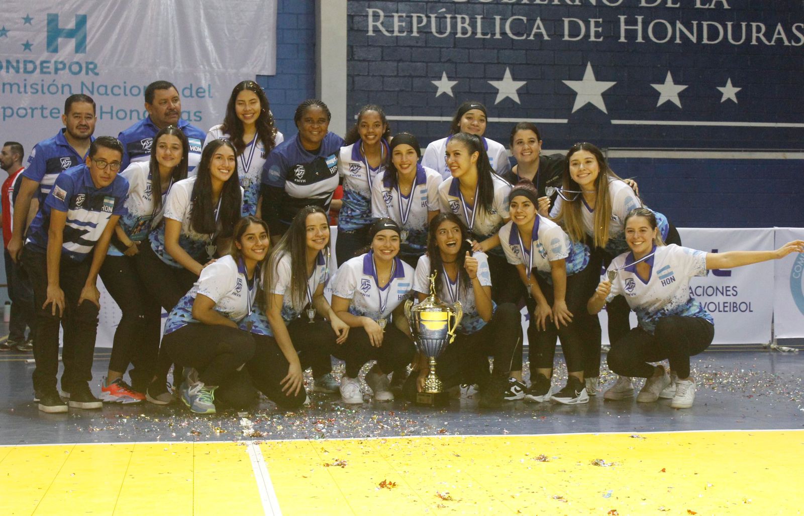 Plata para Honduras en Campeonato Centroamericano de Voleibol Sub-23