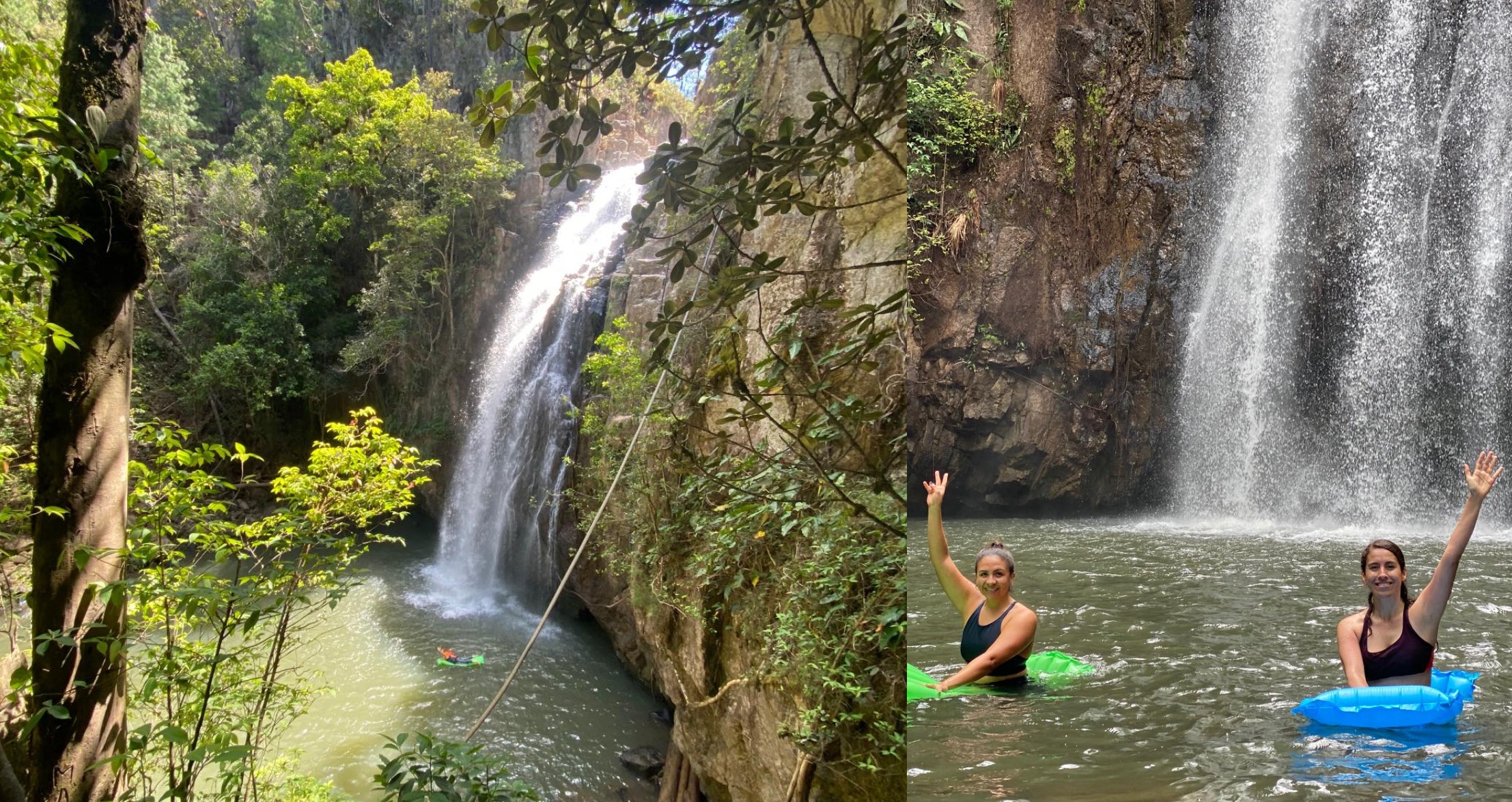 Cascada La Botijas, un lugar con una sorprendente caída de agua cristalina