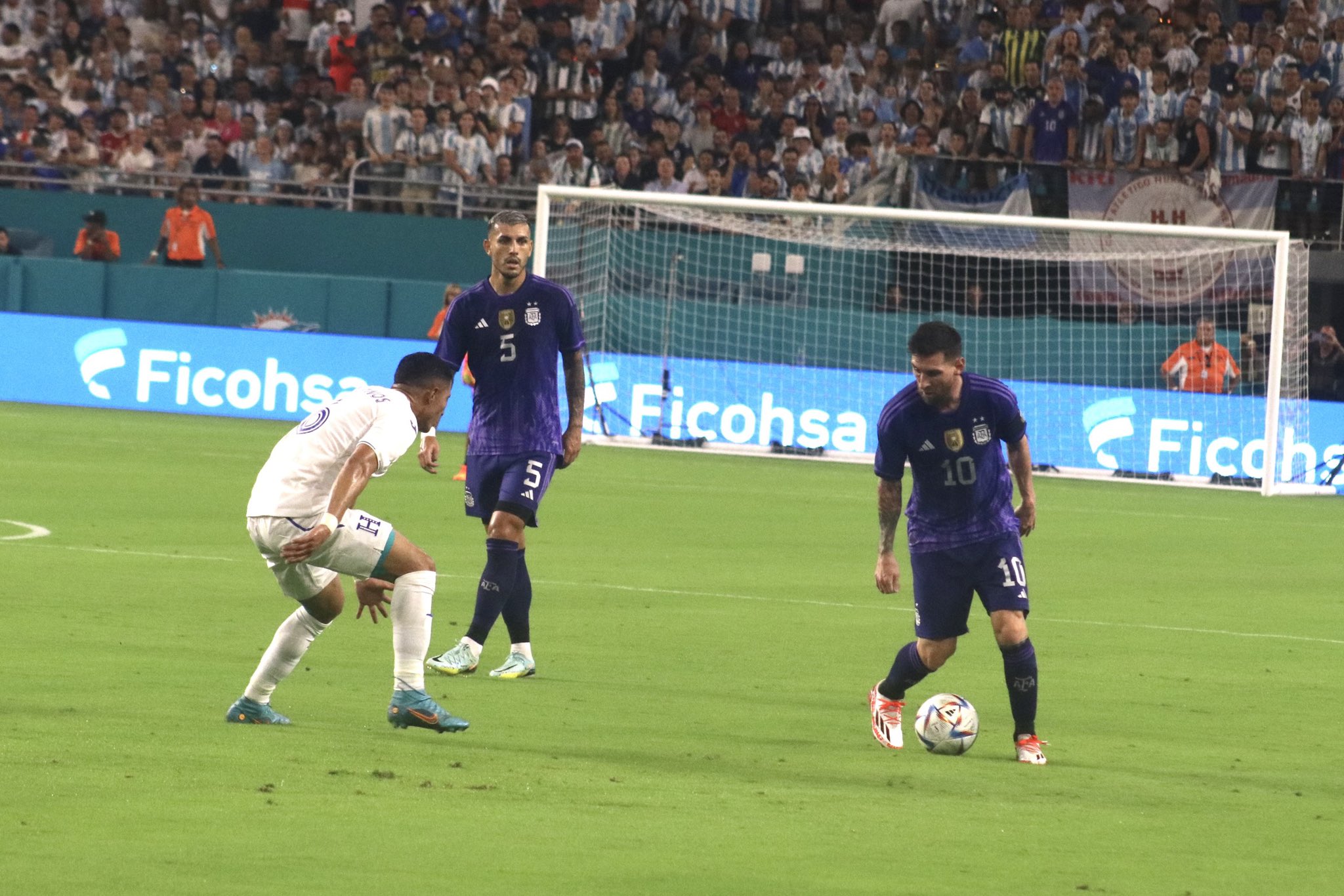 Resultado del partido amistoso Argentina vs Honduras