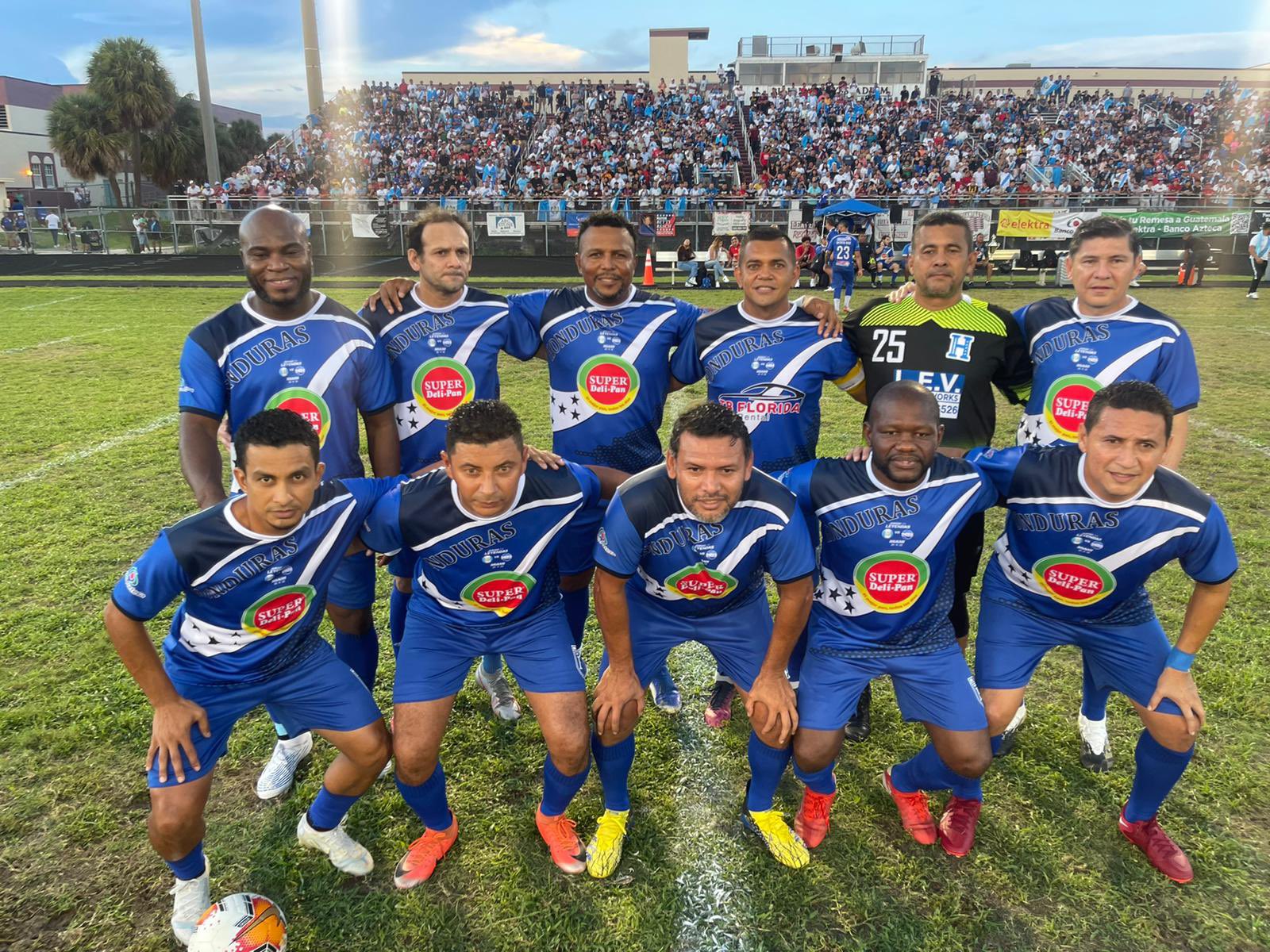 Leyendas de Honduras triunfan ante Guatemala en Miami