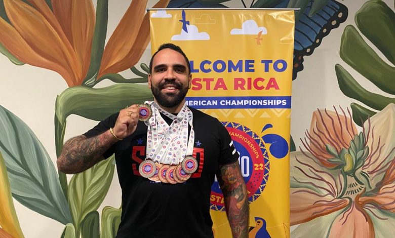 Jorge Miselem se corona campeón panamericano de Combat Sambo
