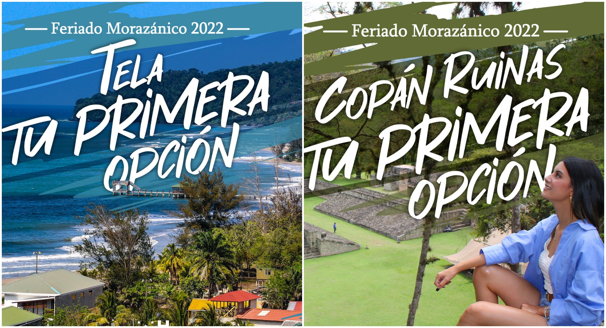 Promueven el Feriado Morazánico con campaña "Tu Primera Opción"