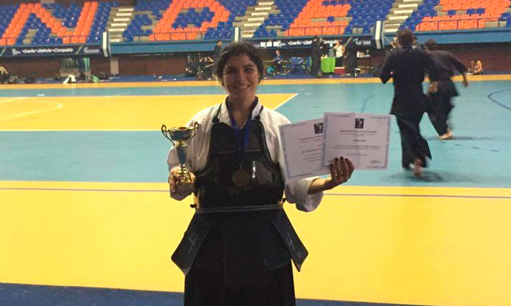 Hondureña Egla Gattorno participará en el Mundial de Karate en Polonia