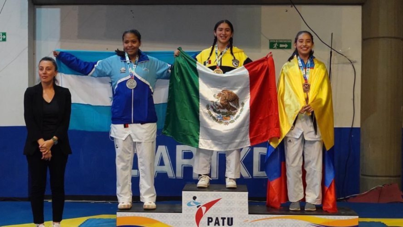 Atleta hondureña Andrea Carías consigue plata en el Open Colombia G2