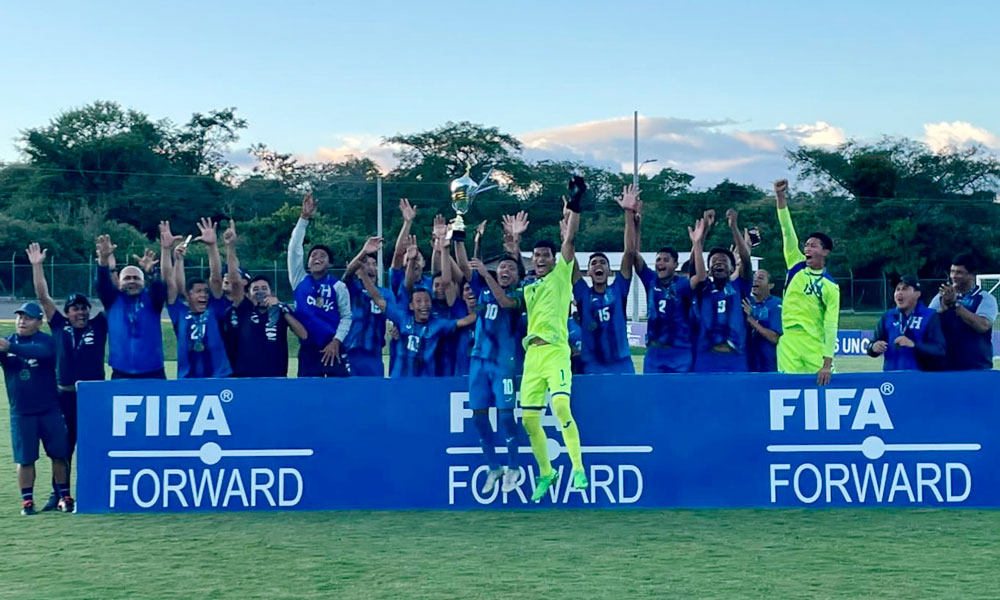 Honduras se corona campeón del torneo UNCAF Sub-16 FIFA Forward