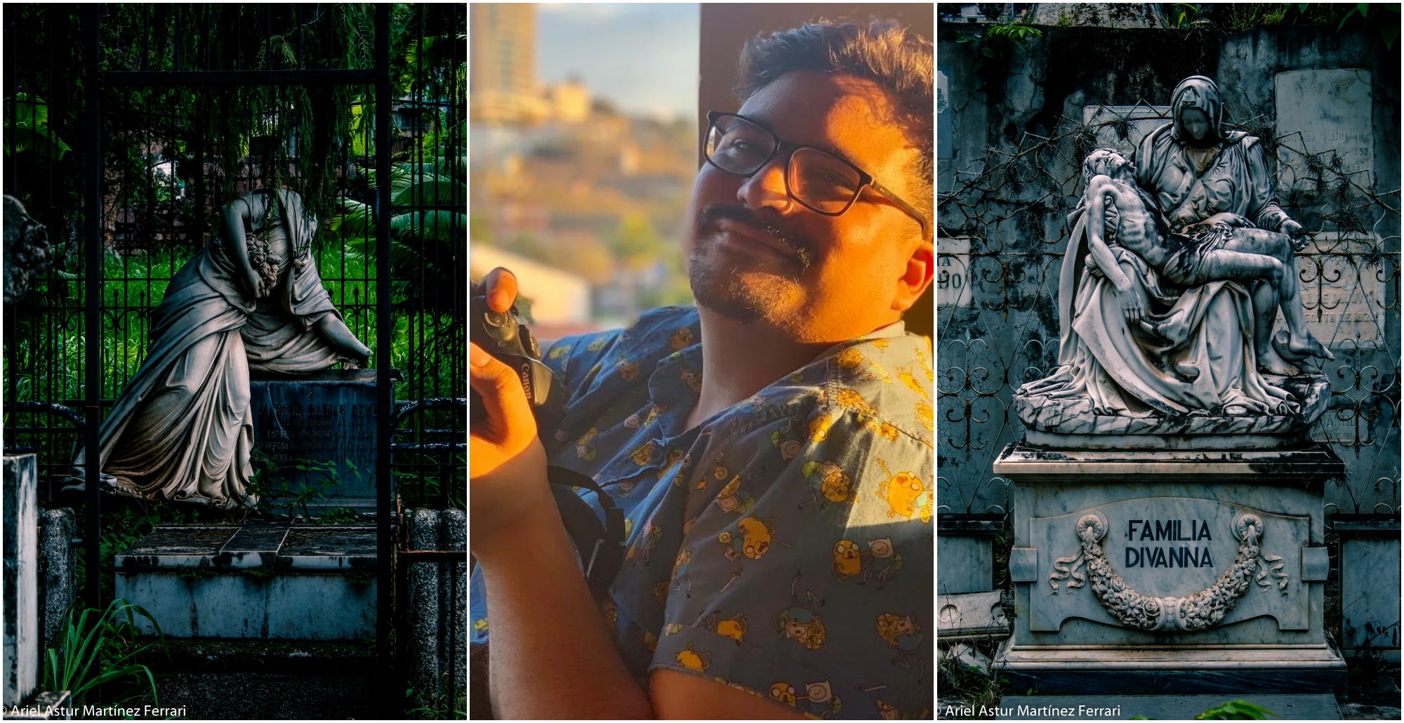 Fotógrafo hondureño deslumbra con fotografías del cementerio