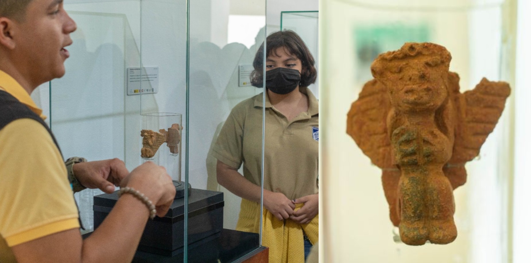 Exposición «Huellas ancestrales» de Ciudad Blanca en el Centro Cultural de España