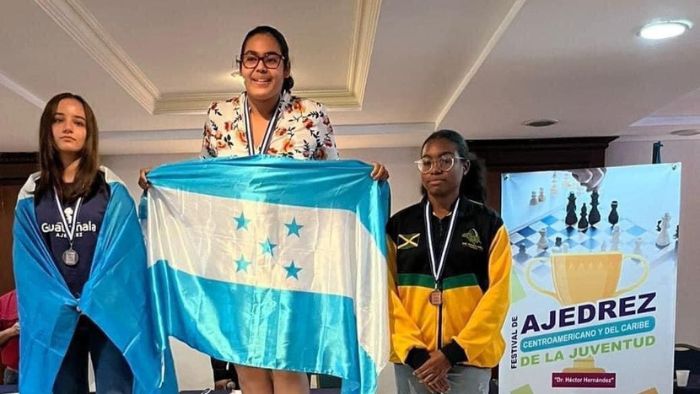 Valeria Viana, campeona Centroamericana y del Caribe de Ajedrez