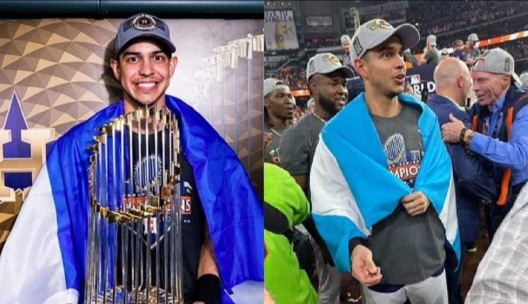 Mauricio Dubón, campeón de la Serie Mundial con los Astros de Houston