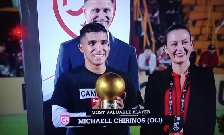 Michael Chirinos elegido MVP de la Liga Concacaf 2022