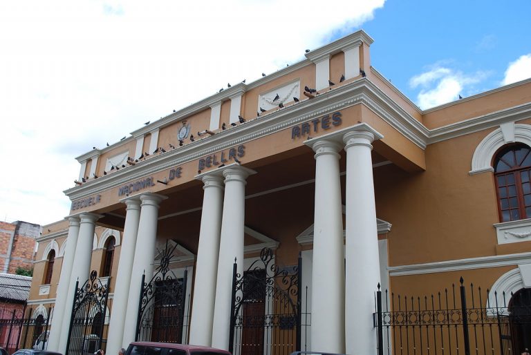 Historia de la Escuela Nacional de Bellas Artes en Tegucigalpa
