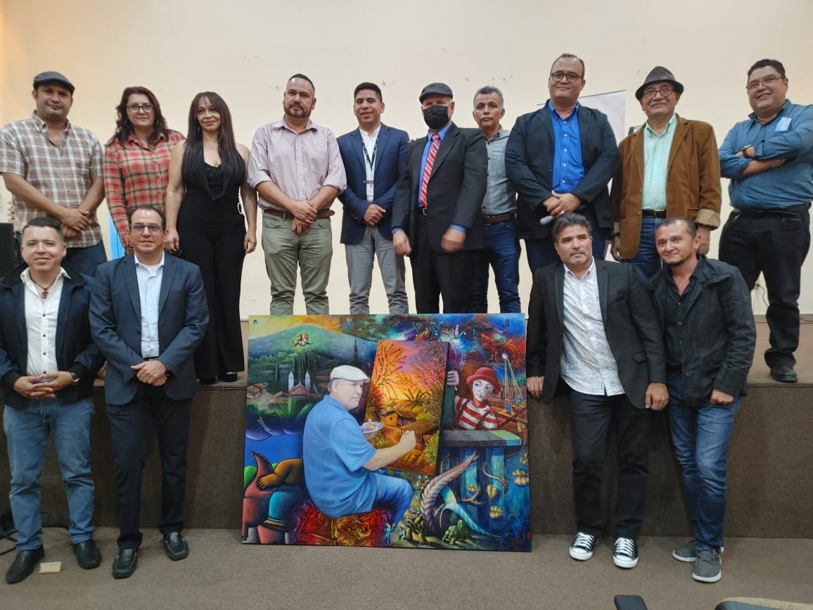AHAP rindió un homenaje al pintor hondureño Tito Venegas