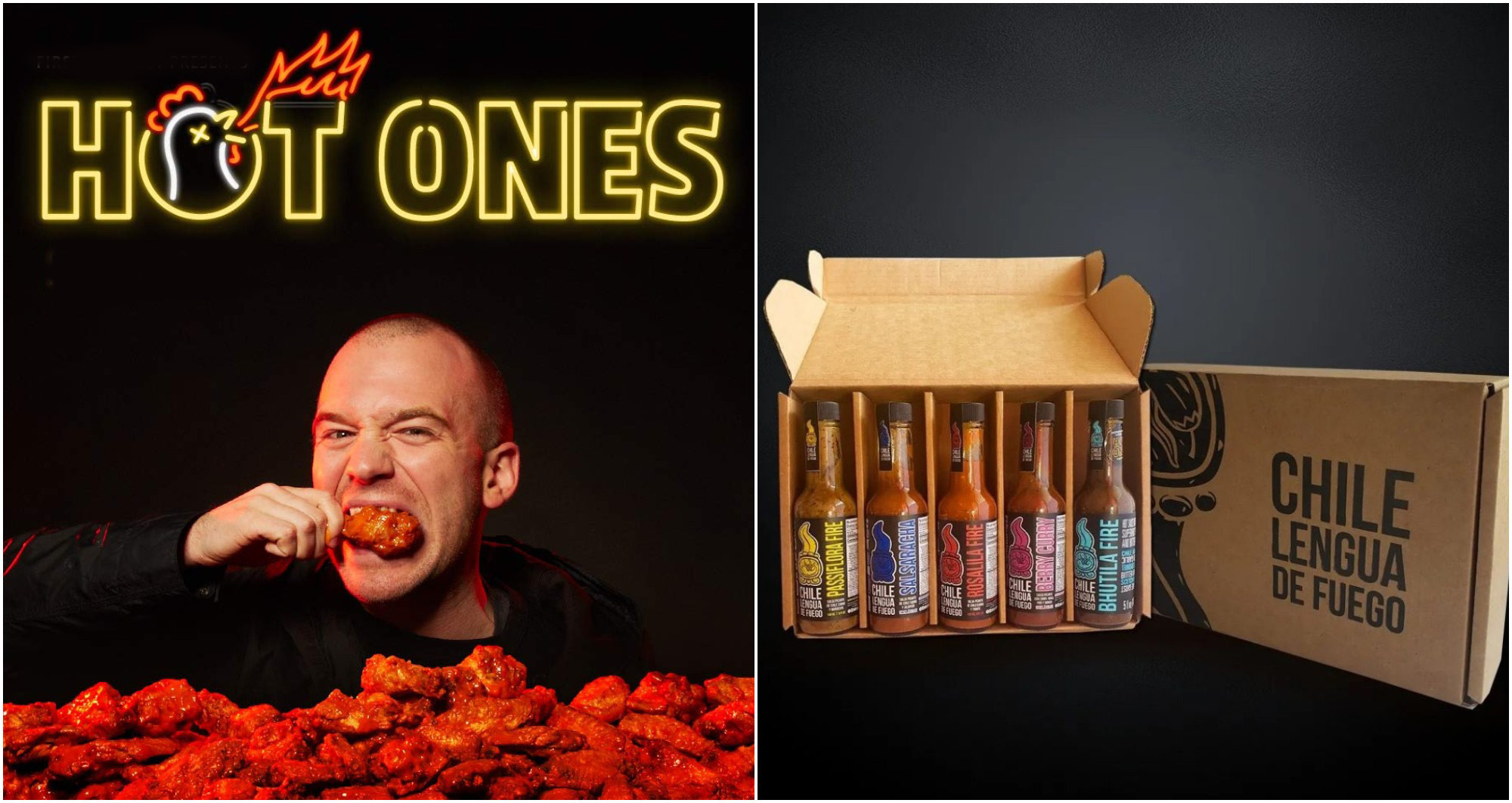 Chile hondureño aparece en el show Hot Ones en YouTube