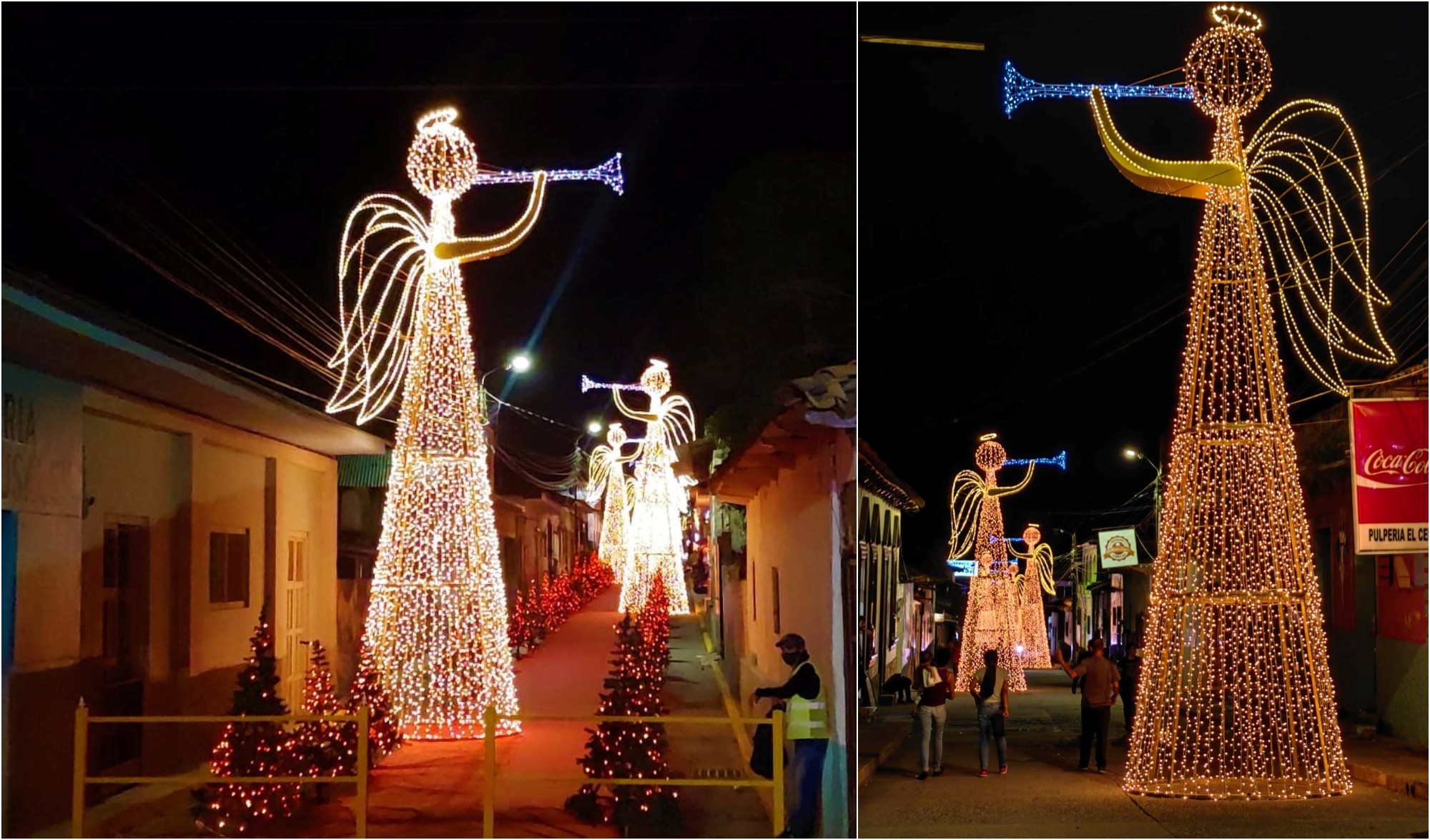 San Jose de Colinas y su hermosa decoración navideña