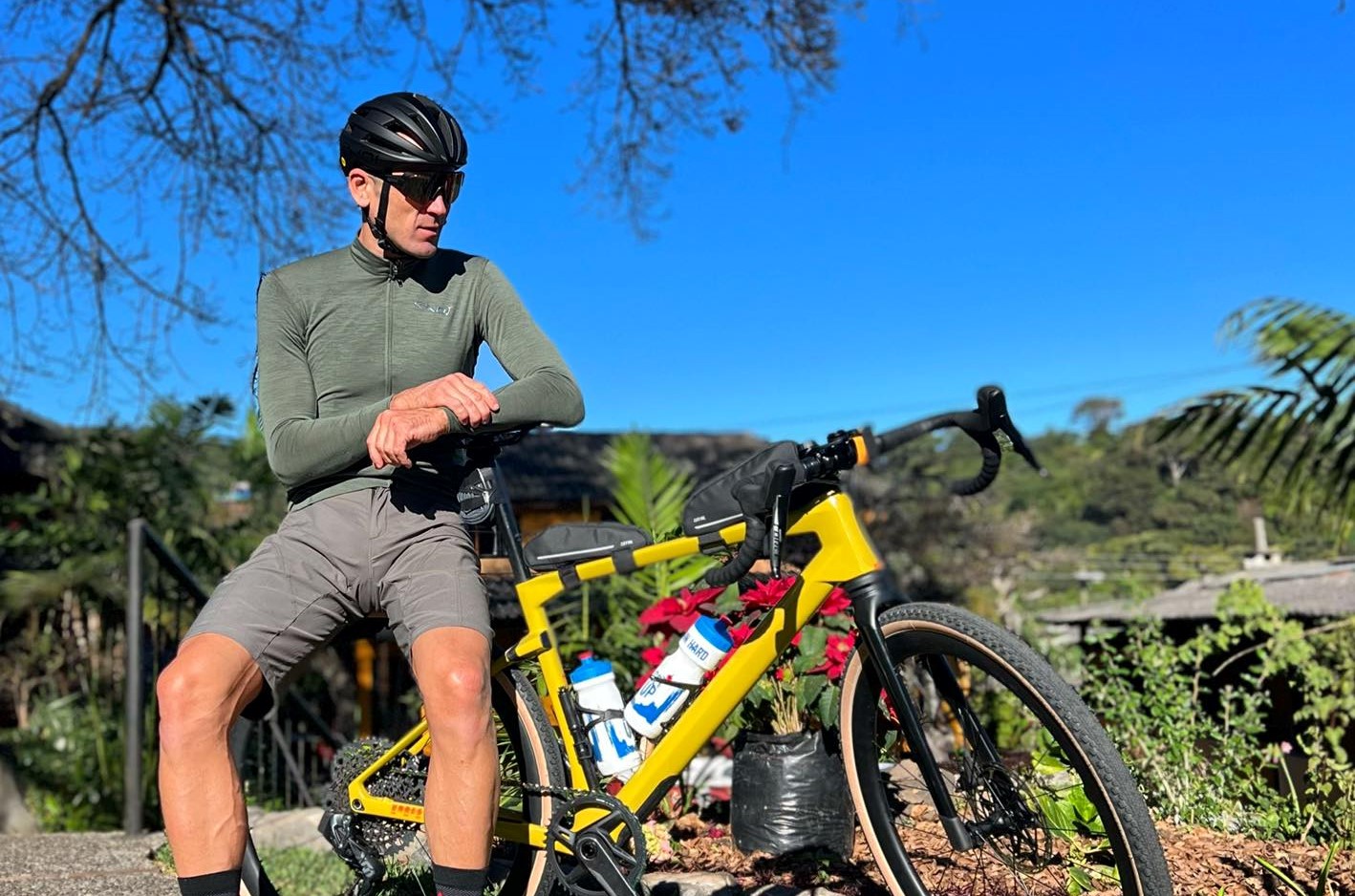 Ciclista francés Julien Absalon recorrió los paisajes de Honduras