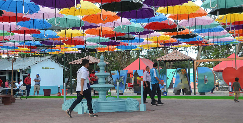 Plaza Turística en la comunidad El Venado, Marcovia