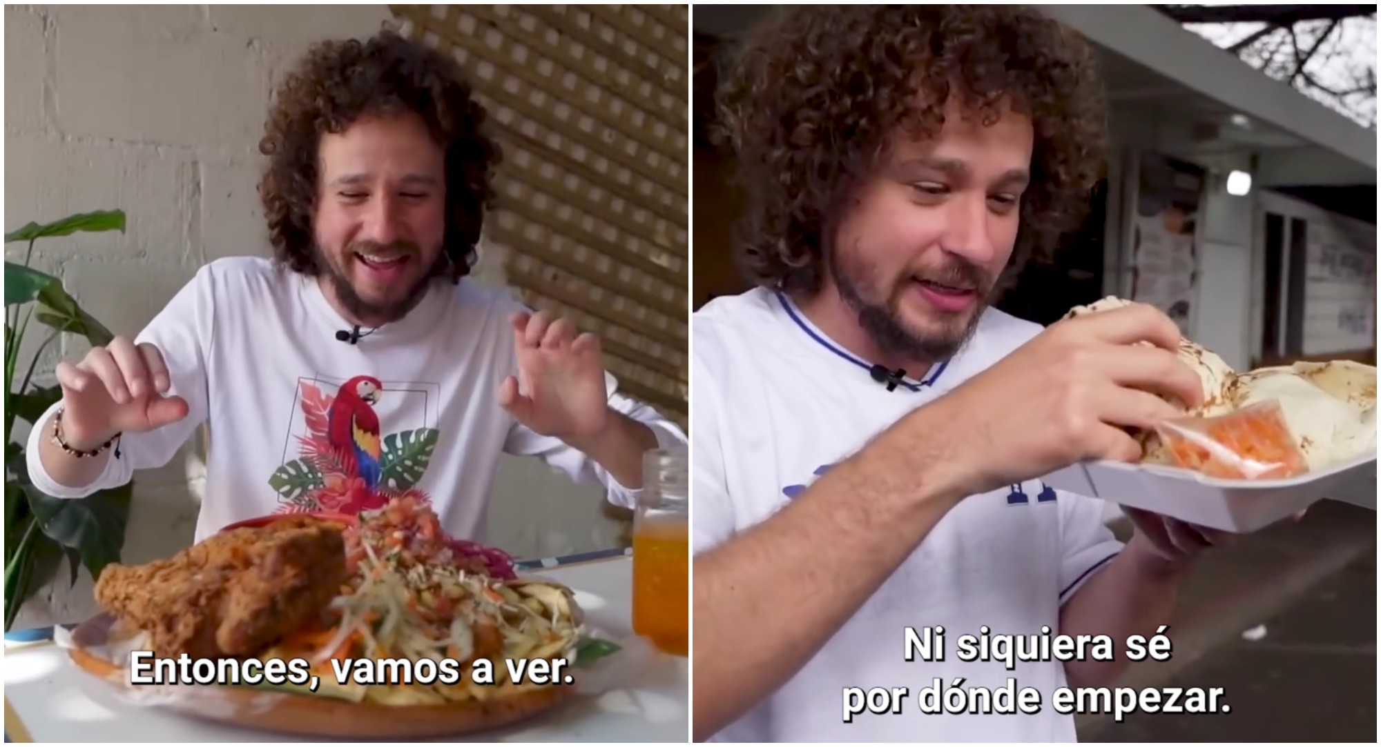 Luisito Comunica publica un vídeo destacando la gastronomía hondureña