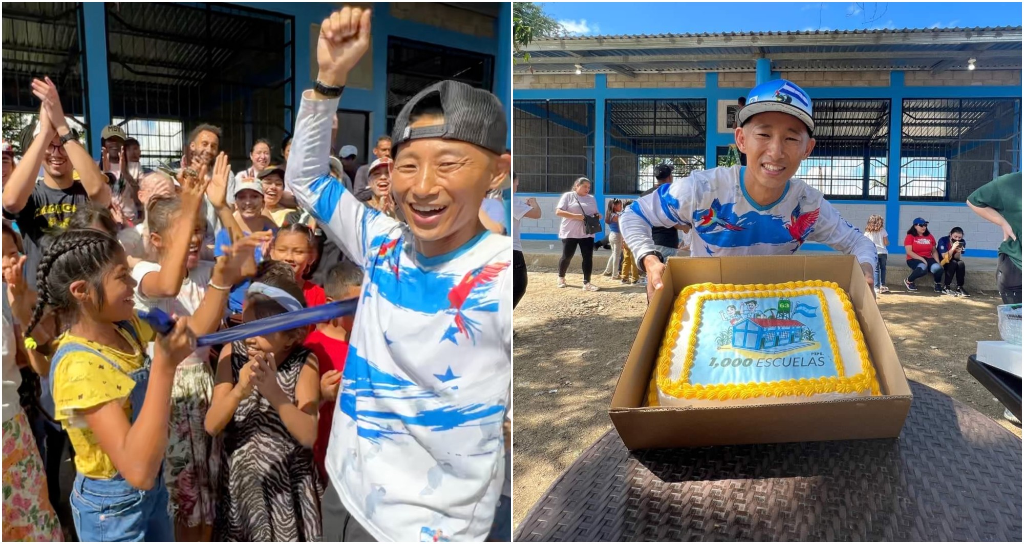 Shin Fujiyama inaugura la escuela número 63 en Honduras