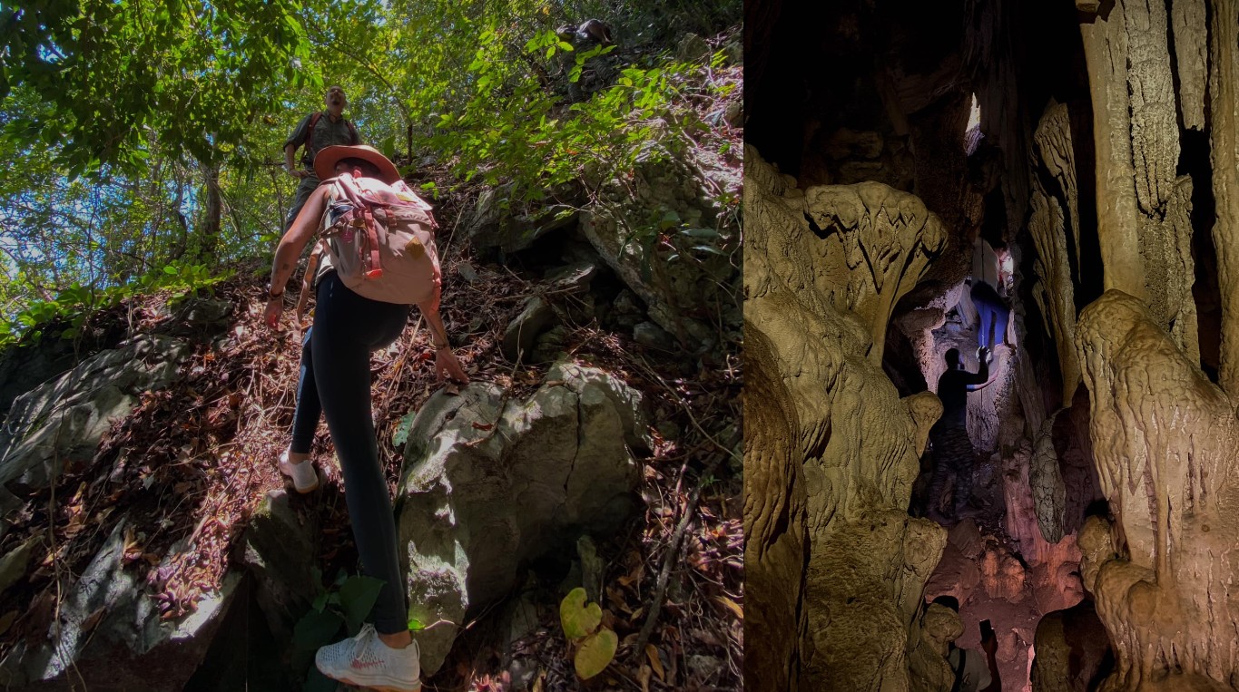 Cuevas de Calcita, Mangrove Bight en  Guanaja