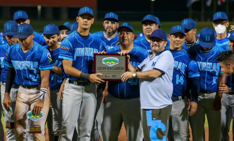 Selección de Béisbol de Honduras consigue plata en centroamericano