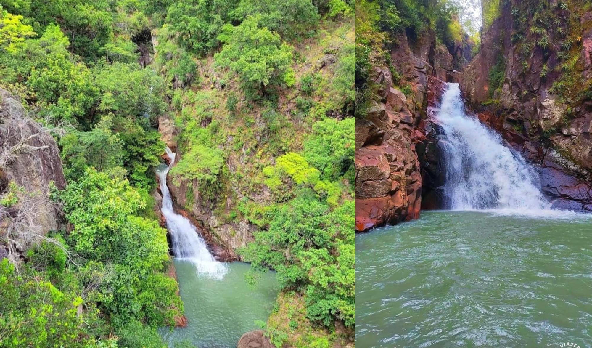 Cascada La Coquinca en Guajiquiro, La Paz