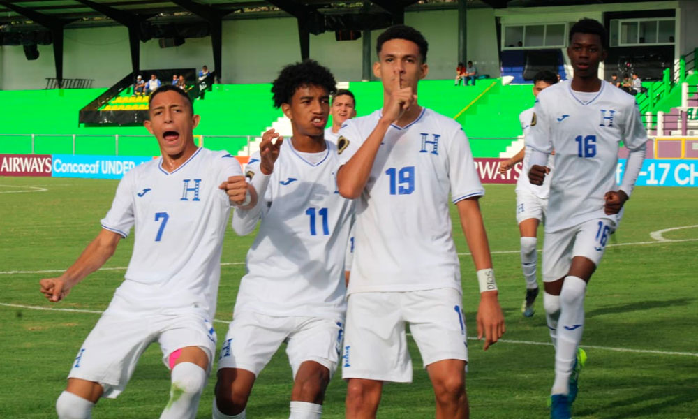 Goleada de la Sub-17 de Honduras para clasificar a los cuartos de final