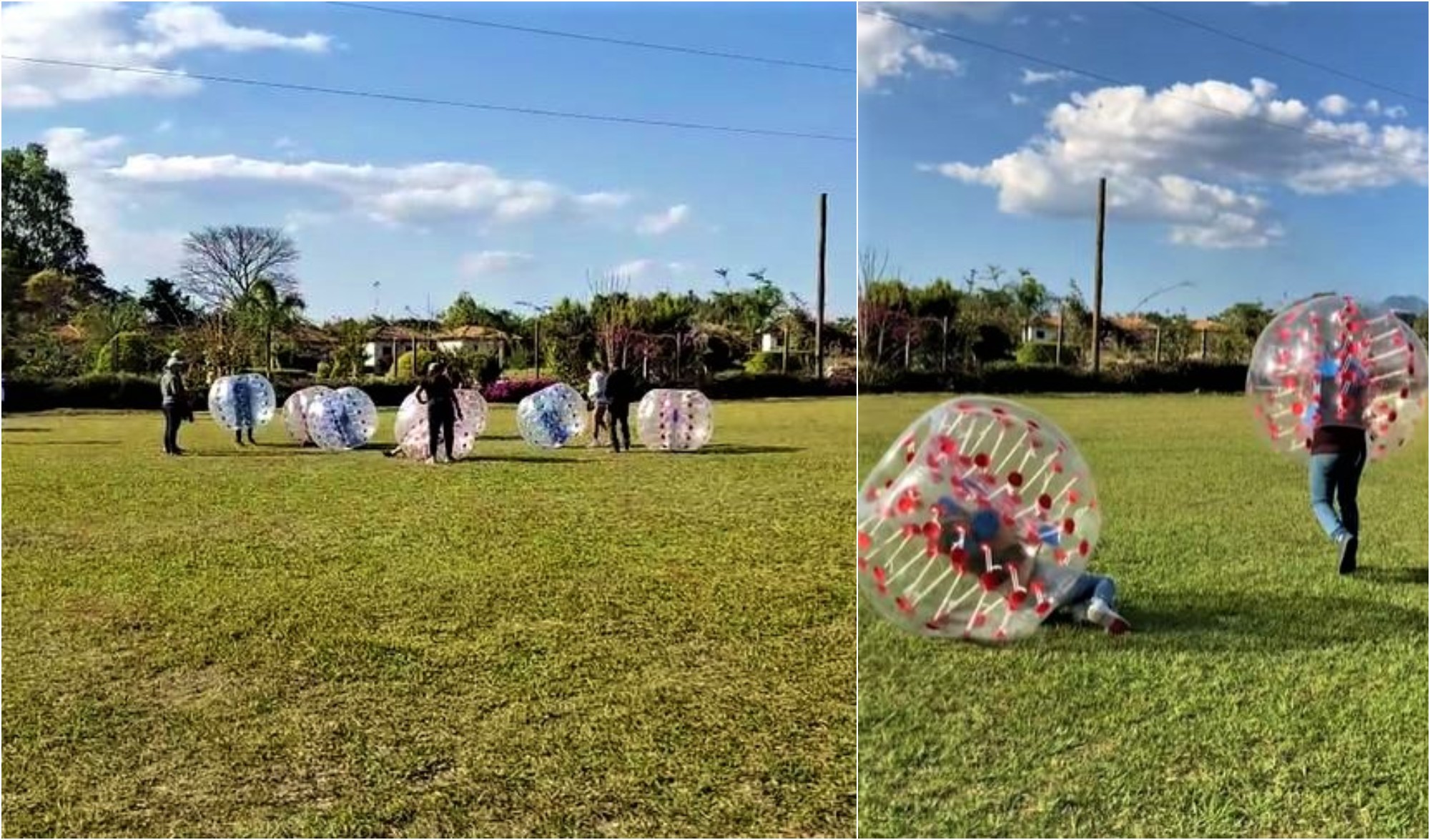 Bumper Fútbol, una nueva actividad en el Laberinto de Cipreses