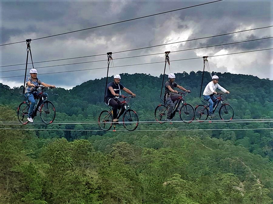 Canopy en Bicicleta en Santa Rosa de Copán