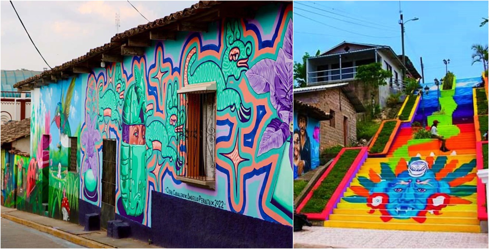 Dulce Nombre de Copán el denominado  «Municipio de los Murales»