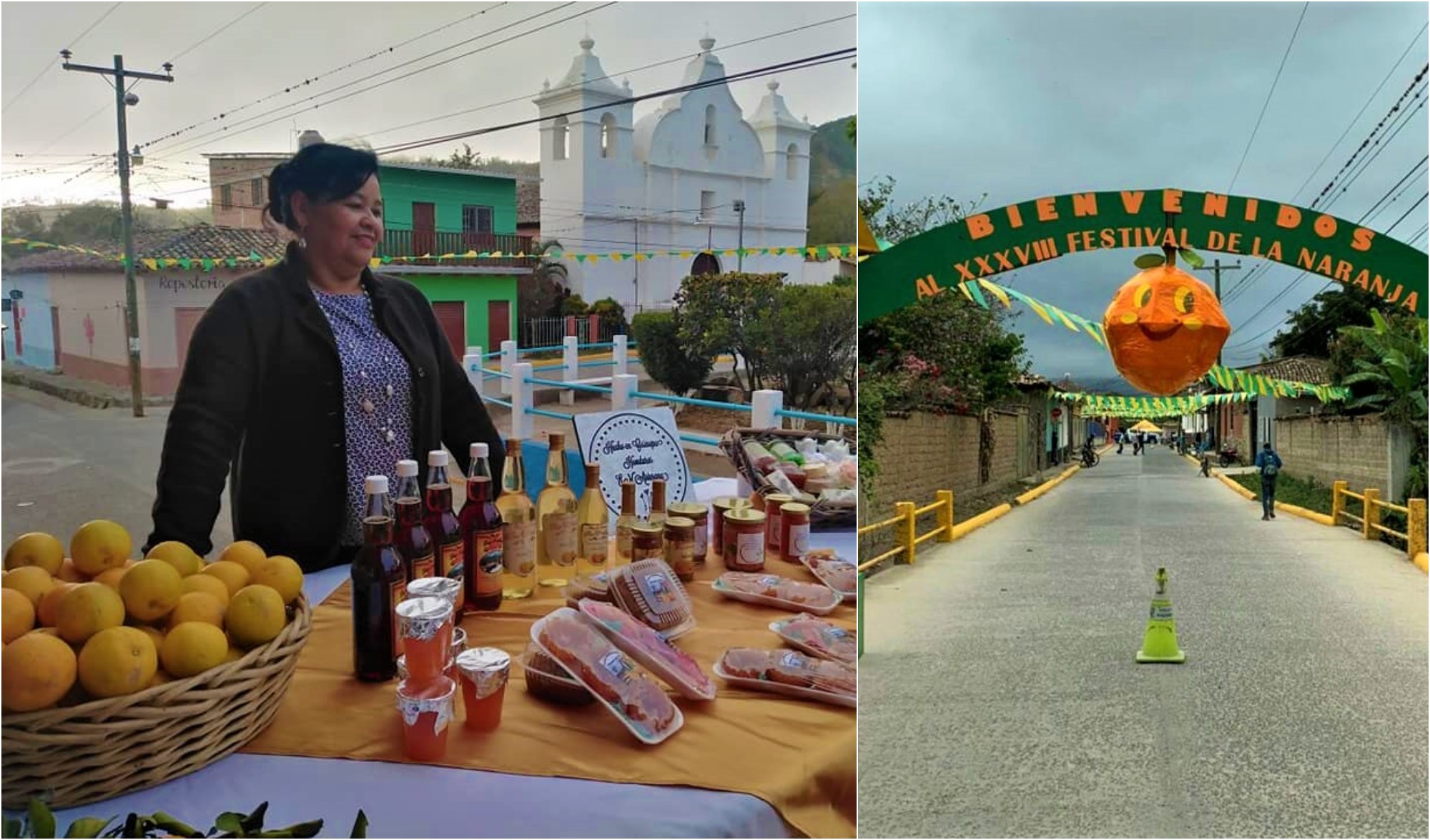 Festival de la Naranja en Güinope, departamento de El Paraíso