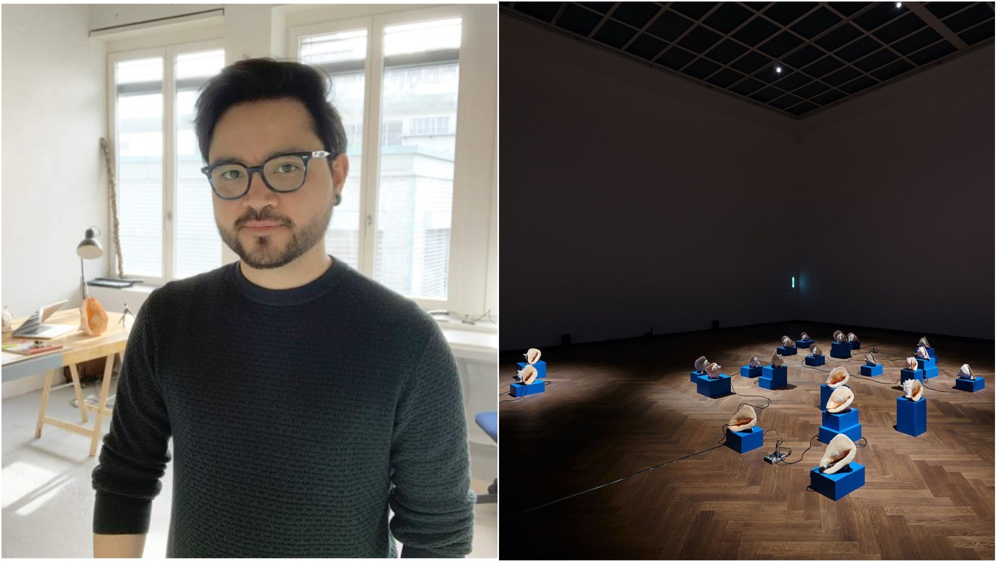 Hondureño Pavel Aguilar es finalista de los Swiss Art Awards 2023