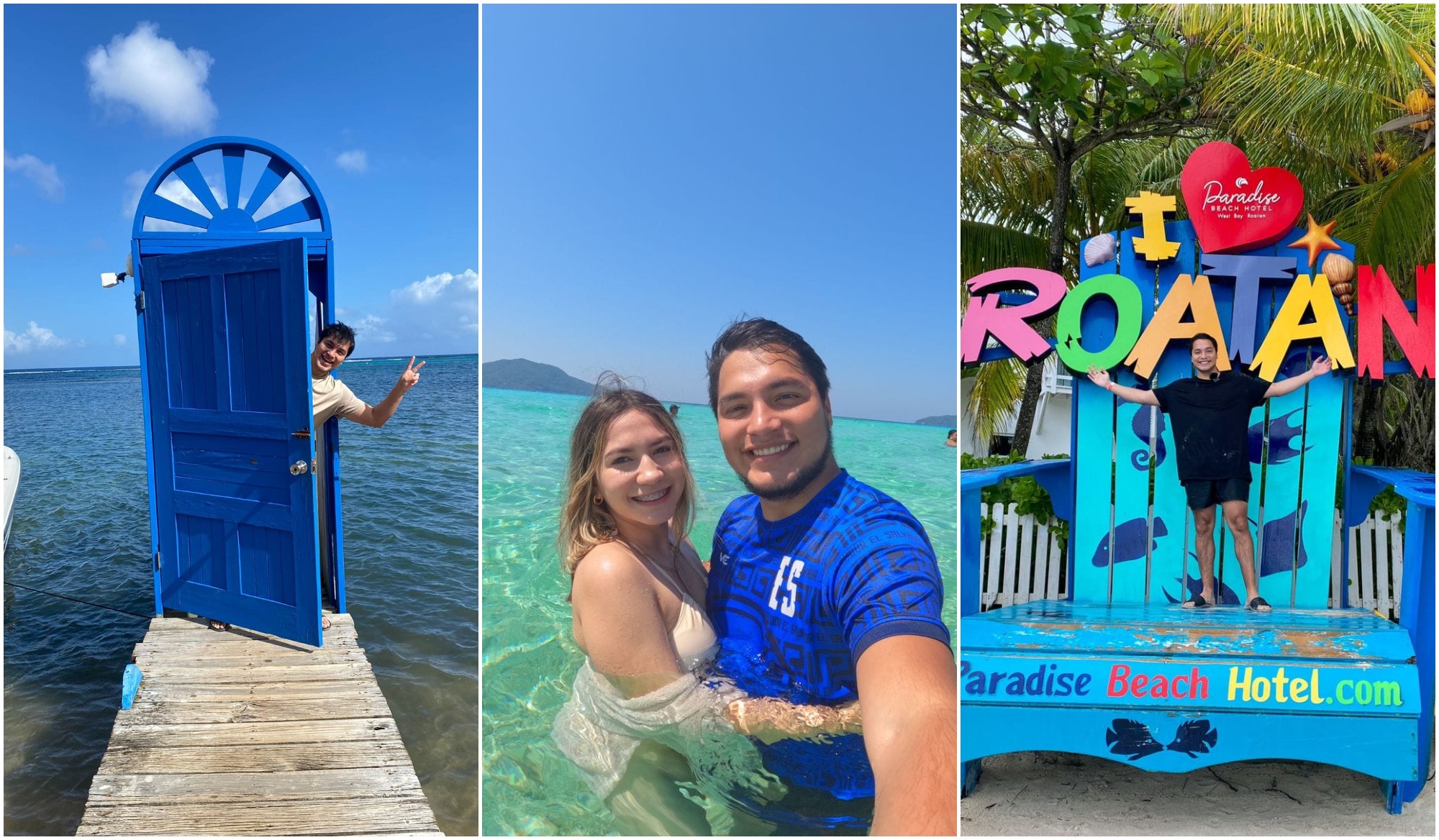 El influencer salvadoreño “Tío Frank” visita las Islas de la Bahía