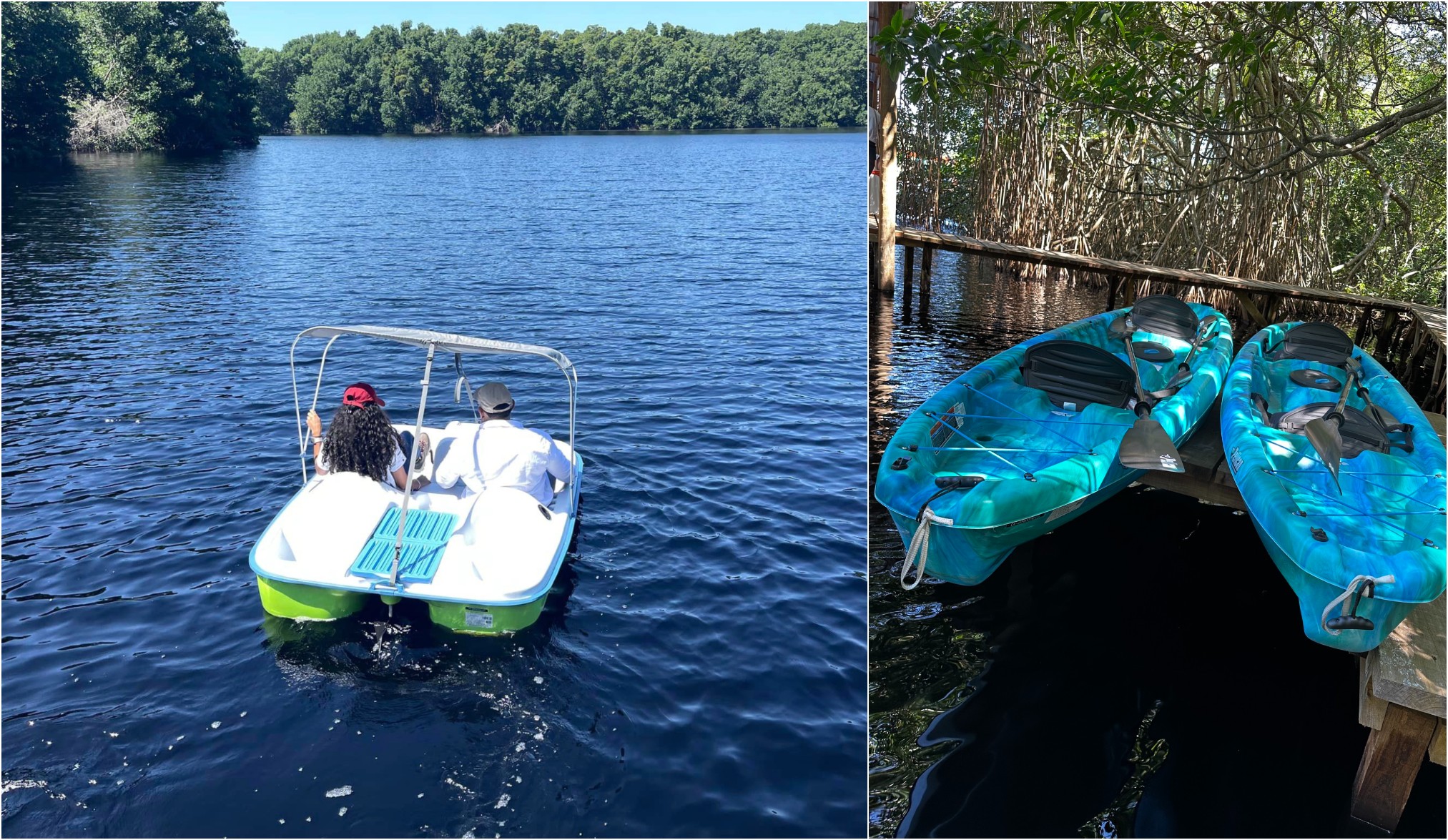 Nueva actividad para disfrutar en la Laguna de Cacao