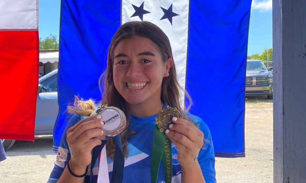 Medalla de plata para la atleta hondureña, Michell Ramírez en Puerto Rico