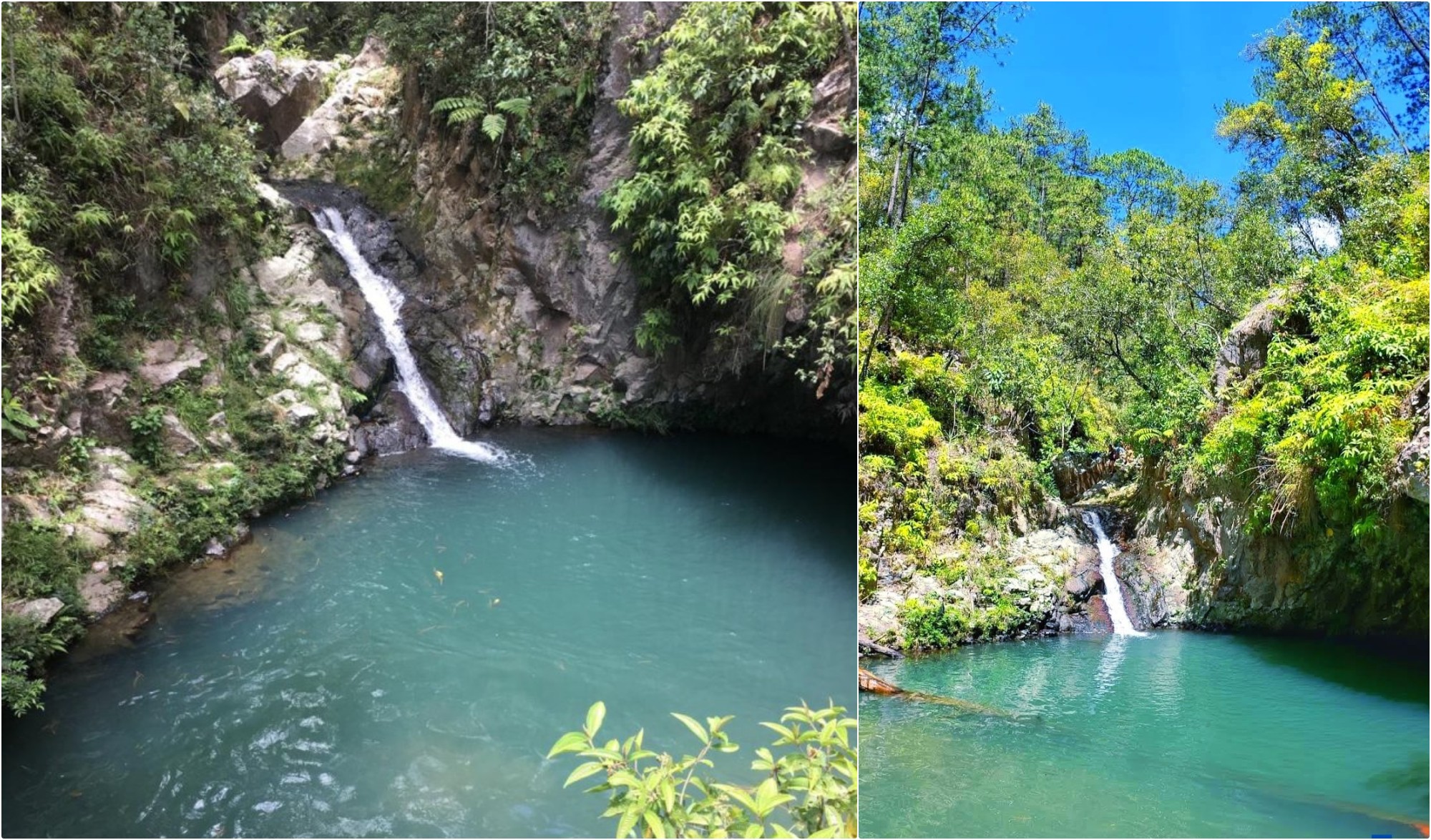 Poza Azul en la comunidad de Villa Alicia, Siguatepeque