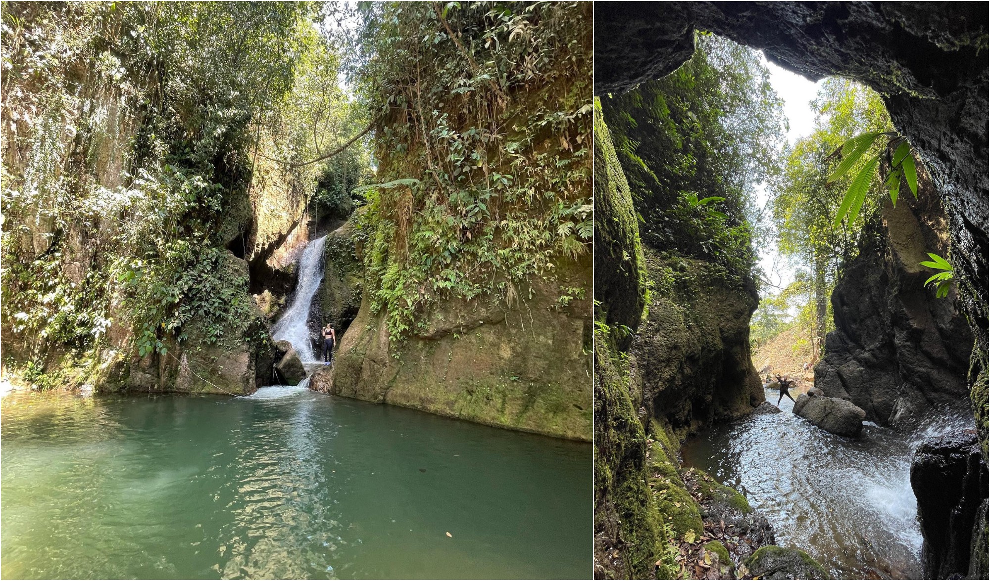 Cascada Jamalah en el Cerro Azul Meámbar