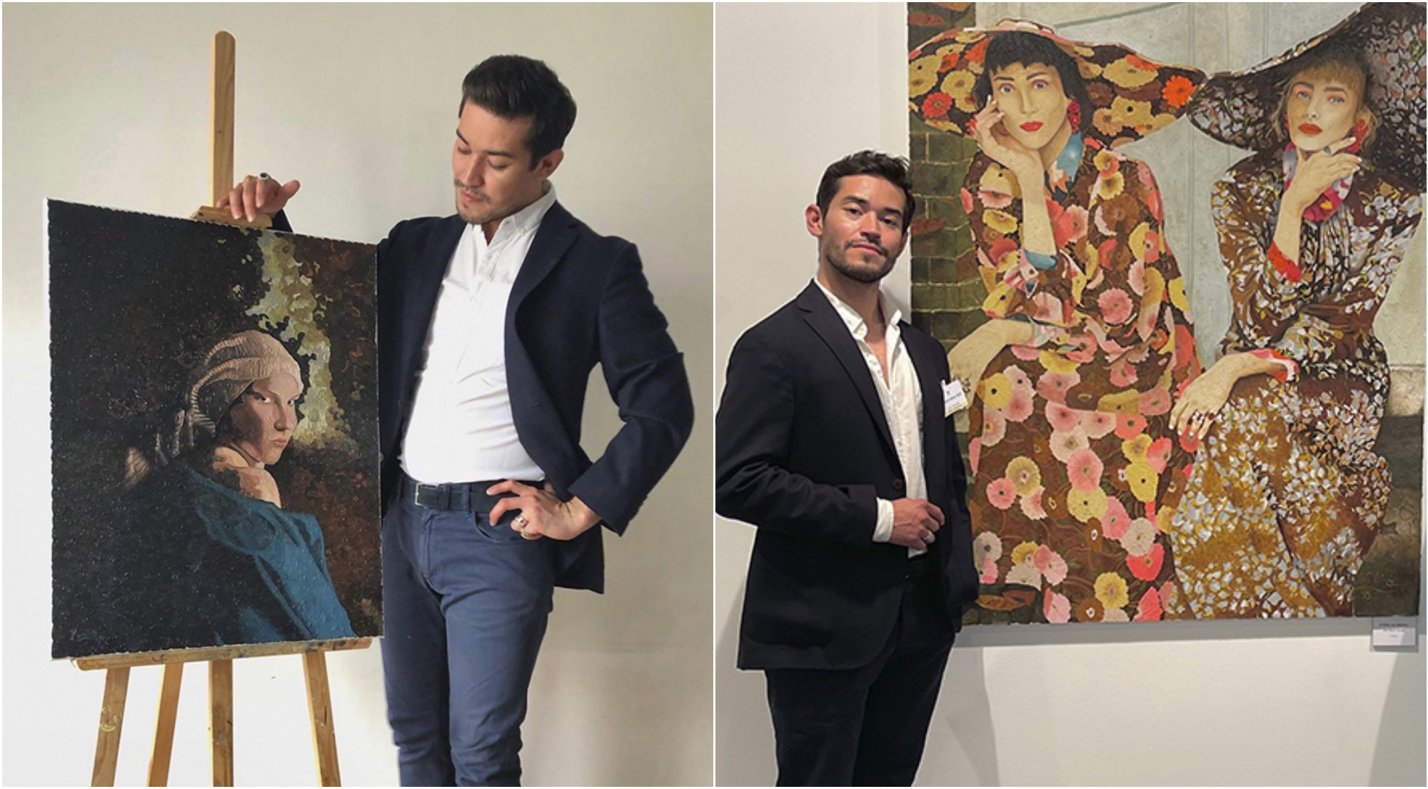 Hondureño Alberto Mantilla prepara su tercera exposición en París