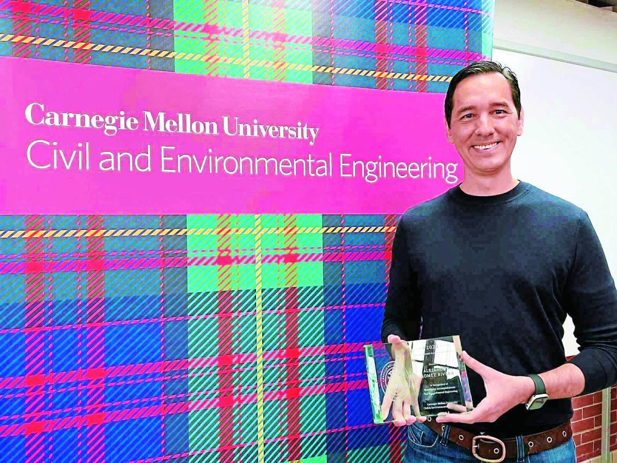 Hondureño ganó un premio de la Universidad Carnegie Mellon