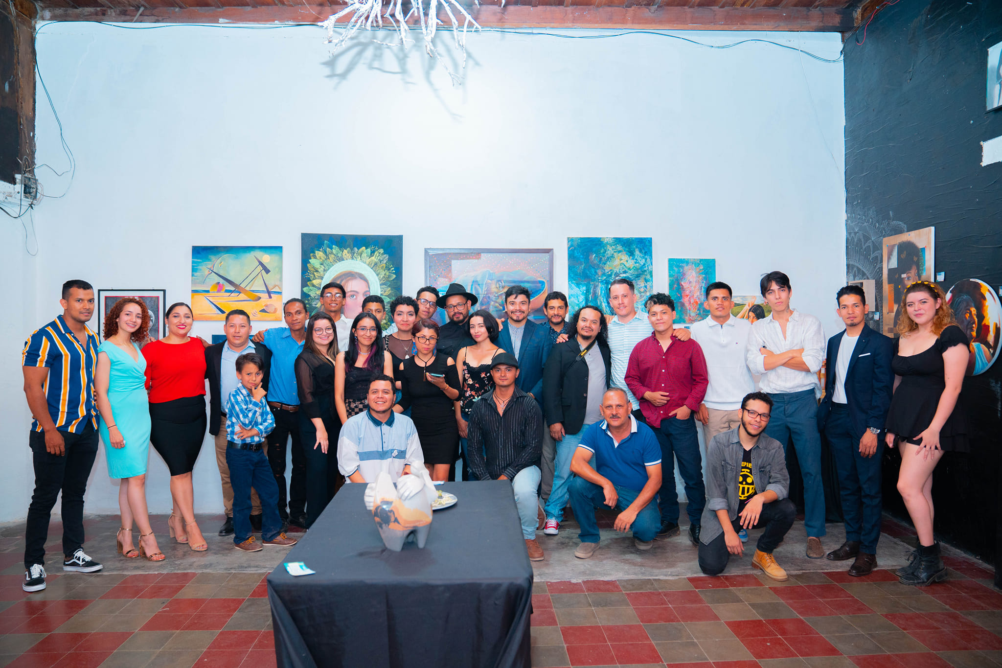 Exposición «Trashumantes Edición 0703» reunió a 30 artistas hondureños