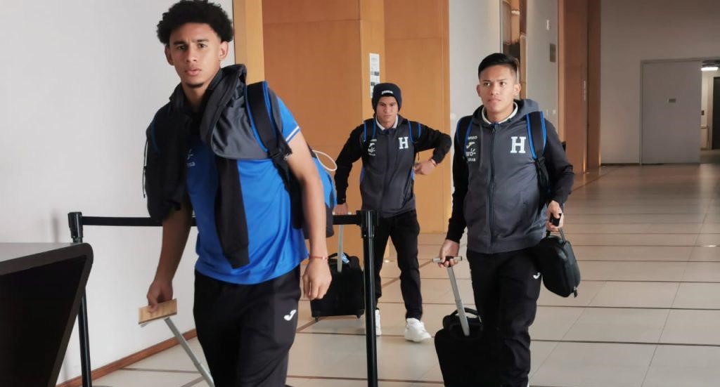 Sub-20 de Honduras aterriza en Argentina para disputar el Mundial