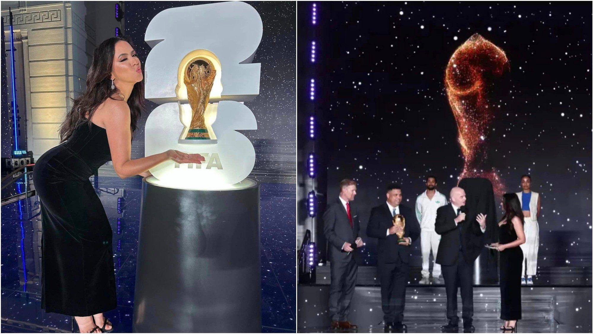 Ana Jurka destaca como presentadora del estreno global del logo de la Copa del Mundo 2026