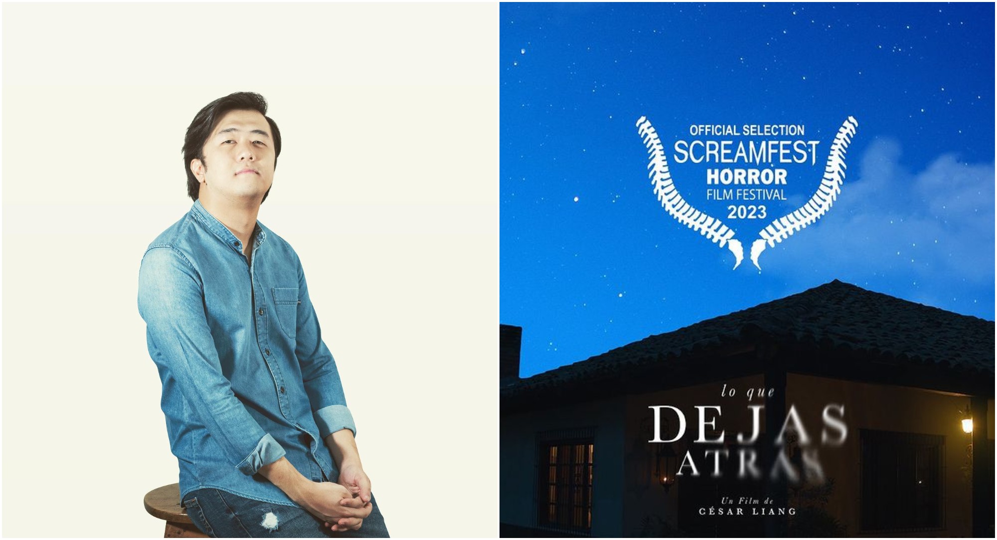 Hondureño César Liang, participará en Festival de Cine de Terror en Hollywood