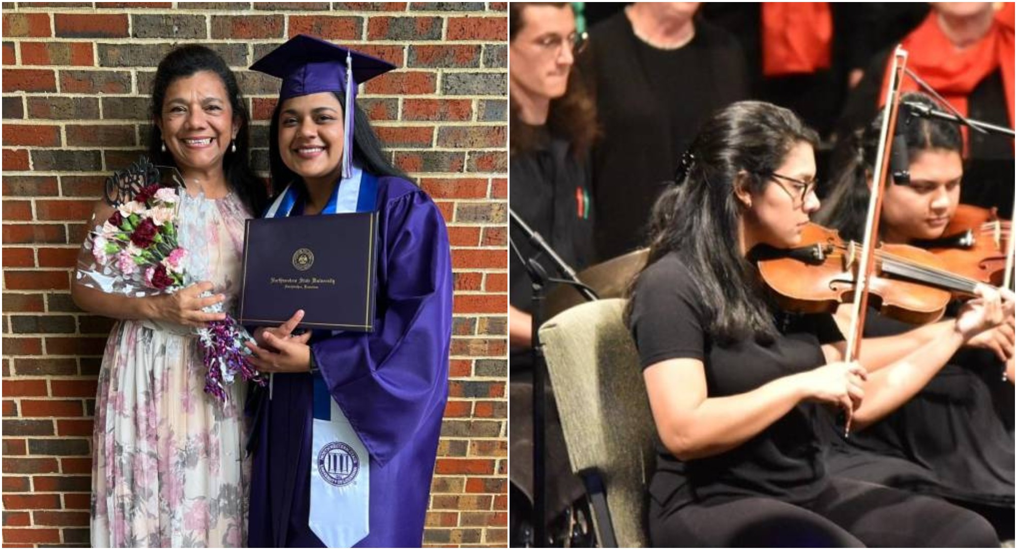 Hondureña se graduó con excelencia académica de Northwestern State University