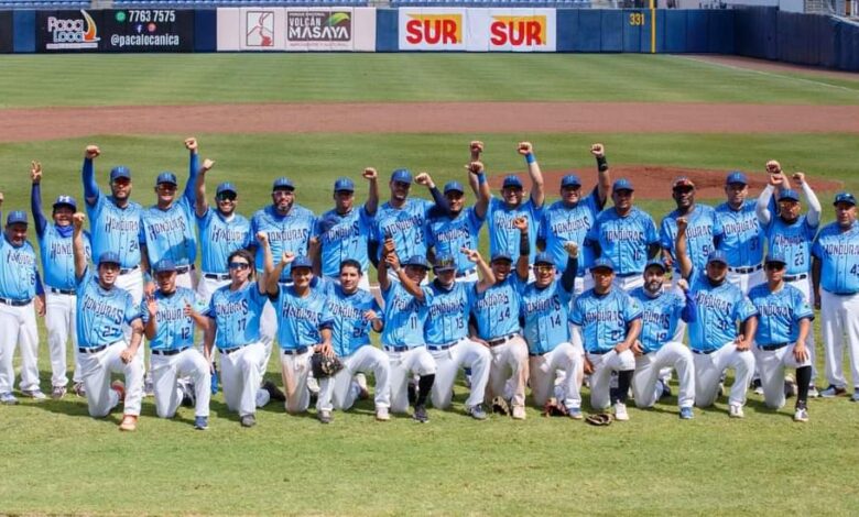 Selección de Honduras Béisbol se alista para Panamericano en Argentina