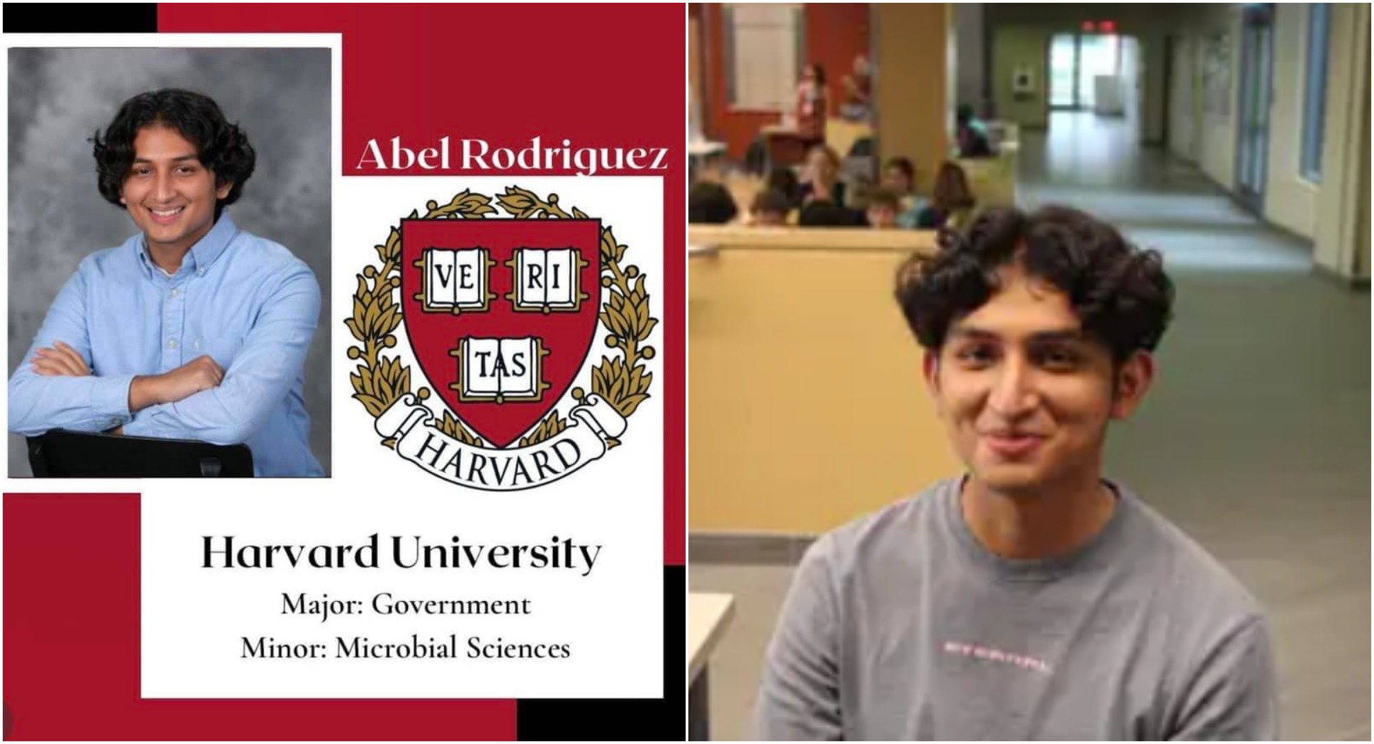 Hondureño Abel Rodríguez fue aceptado en Harvard, Brown y Princeton