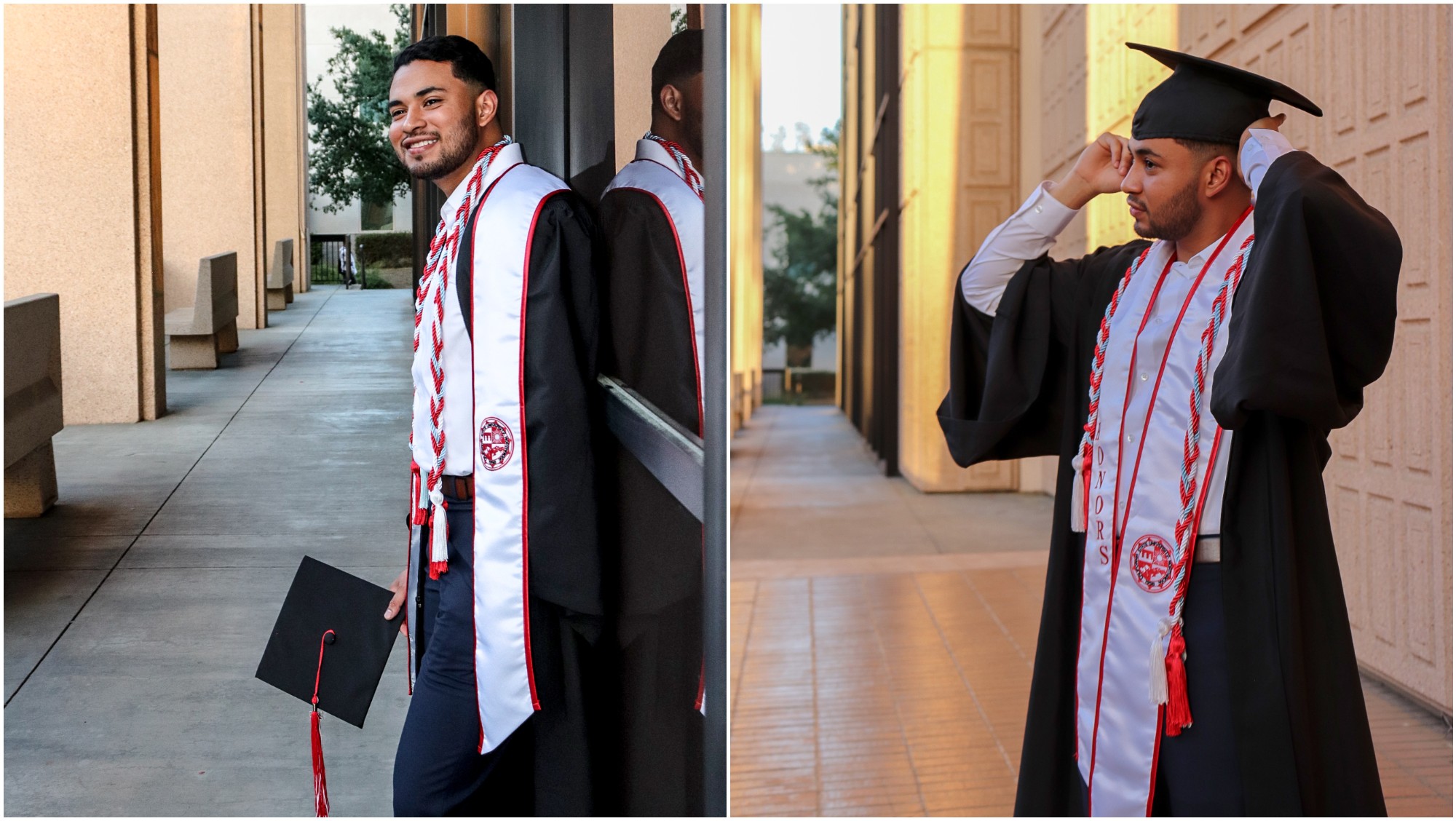 Hondureño se graduó Magna Cum Laude de California State University