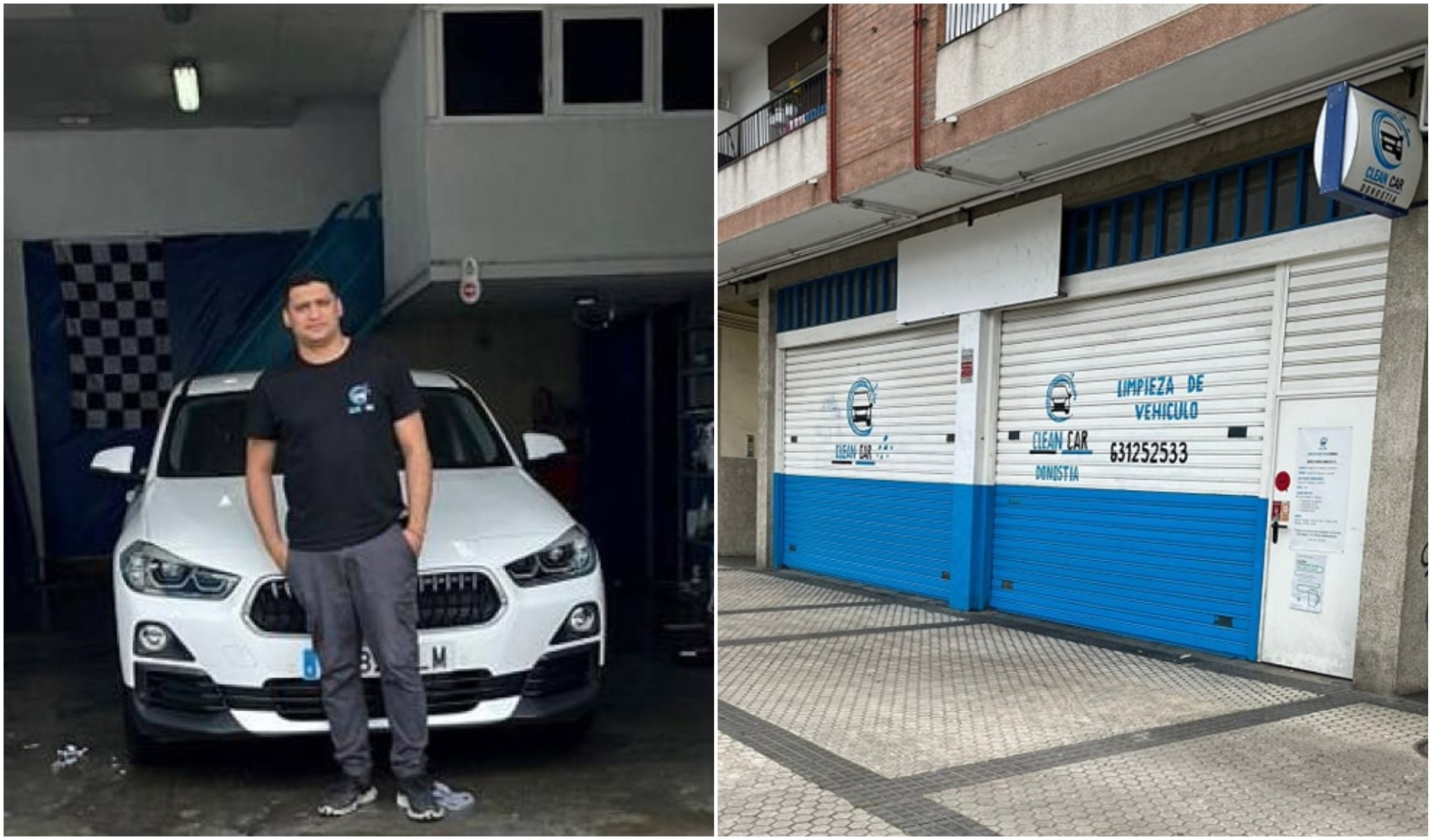 Hondureño Luis Álvarez, triunfa con carwash en España