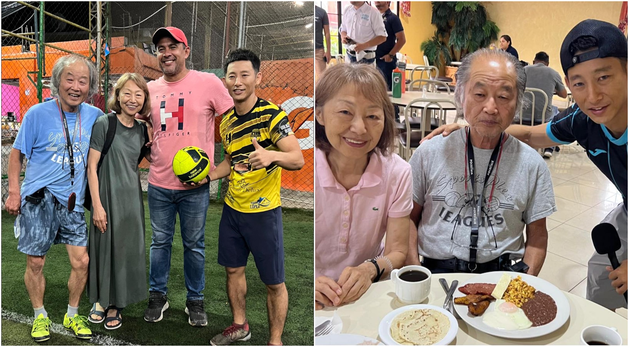 Fotografías de la visita de los padres de Shin Fujiyama a Honduras